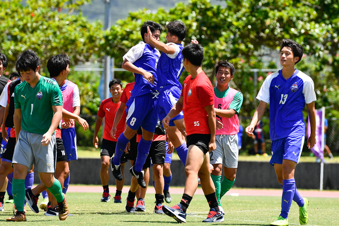 富山第一mf ８番 小森登生 Photo 中盤を駆け回り相手を翻弄 決勝点を叩き込み勝利に貢献 サッカーダイジェストweb