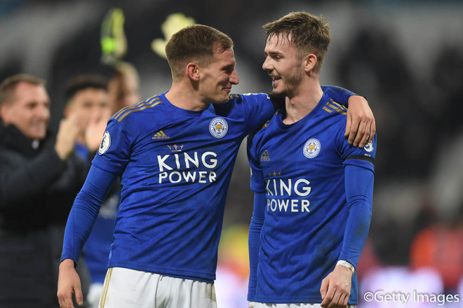 Photo ウェストハム１ ２レスター ４戦ぶりの勝利 連敗をストップしたレスターが２位で年へ サッカーダイジェストweb
