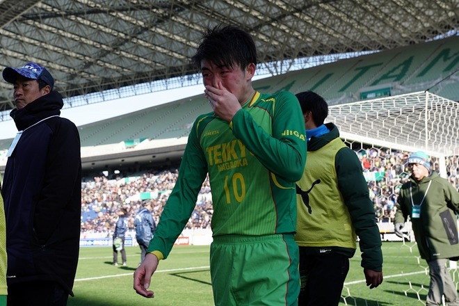 めちゃくちゃ泣きました 帝京長岡のストライカー晴山岬が明かす 涙のロッカールーム で起きた事 選手権 サッカーダイジェストweb めちゃくちゃ泣きました 帝京長岡のストライカー晴山岬が明かす 涙のロッカールーム で起きた事 選手権 サッカーダイジェストweb