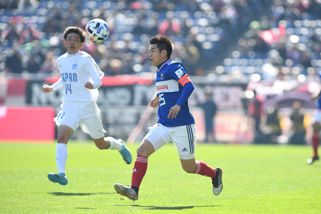 Photo 横浜mユース 3 2 高校選抜 キャプテン翼 の2得点と星野のゴールで横浜mユースが勝利 サッカーダイジェストweb Photo 横浜mユース 3 2 高校選抜 キャプテン翼 の2得点と星野のゴールで横浜mユースが勝利 サッカーダイジェストweb