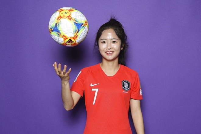 素敵な一枚 やっぱり可愛い 韓国女子サッカー界の女神 イ ミナの お見舞いショット にファン反響 サッカーダイジェストweb