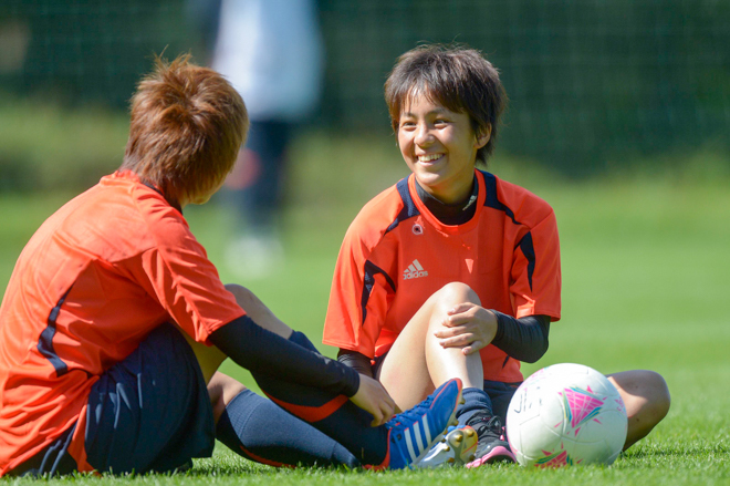 Photo 可愛い笑顔満載 なでしこ主将も務める岩渕真奈の厳選フォトギャラリー サッカーダイジェストweb