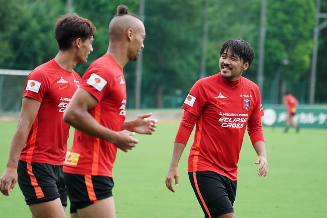 Photo 浦和レッズが再開初戦となる横浜戦に向け練習を公開 雰囲気よく激しいトレーニングをこなす サッカーダイジェストweb