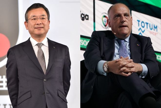 Jリーグ ラ リーガとの戦略的連携協定の期間延長を発表 テバス会長が喜びのコメント ともに成長していける サッカーダイジェストweb Jリーグ ラ リーガとの戦略的連携協定の期間延長を発表 テバス会長が喜びのコメント ともに成長していける サッカーダイジェストweb