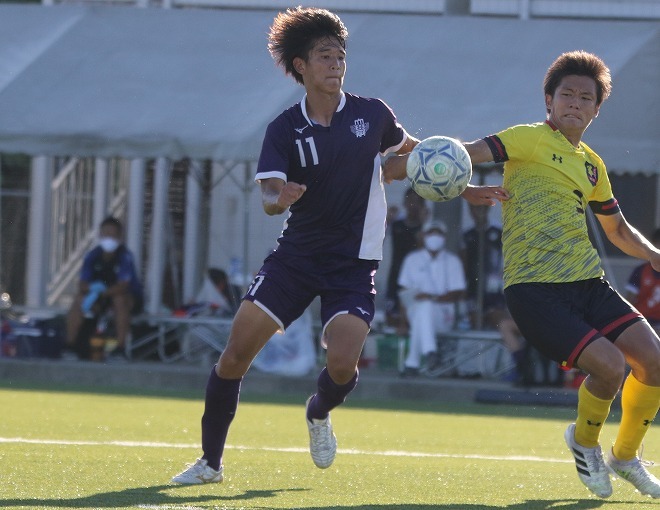 彼らの活躍が刺激に 明大fw佐藤凌我 東京v内定直後の慶應大戦で２発 東福岡obの躍動にも発奮 サッカーダイジェストweb