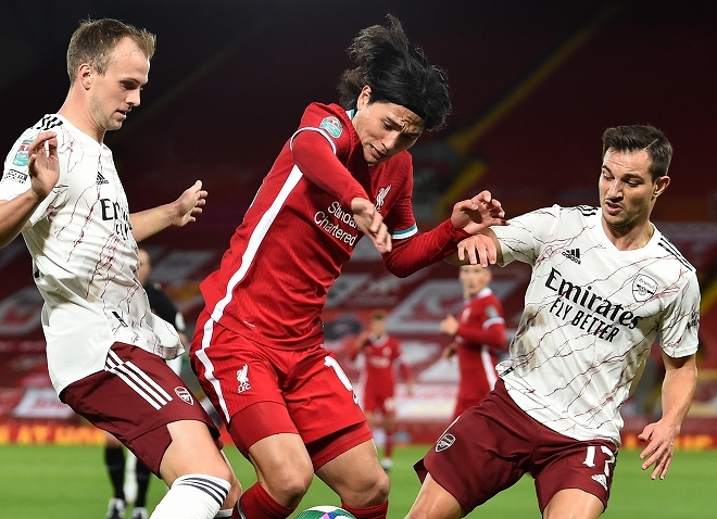 先発抜擢の南野拓実はob戦士が 決めるべきだった と嘆く決定機逸も リバプールはpk戦の末にアーセナルに敗戦 サッカーダイジェストweb 先発抜擢の南野拓実はob戦士が 決めるべきだった と嘆く決定機逸も リバプールはpk戦の末にアーセナルに敗戦 サッカーダイジェストweb