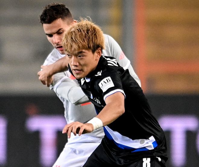 ブンデス初弾の堂安律 驚異の採点 8点台 をマーク 欧州王者の デュエル職人 を翻弄し チーム断トツの評価 サッカーダイジェストweb