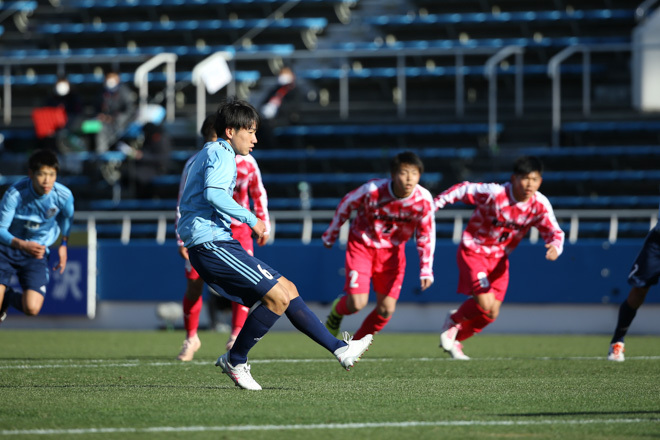 高校サッカー選手権１回戦photo 日大山形１ ３pk５ １近江 近江がpk戦で日大山形を破り 大会初出場初勝利 サッカーダイジェストweb