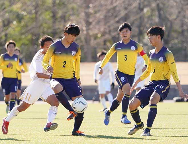 高校サッカー選手権１回戦photo 関東第一４ ０山辺 笠井のハットトリックで関東第一が山辺に快勝 サッカーダイジェストweb