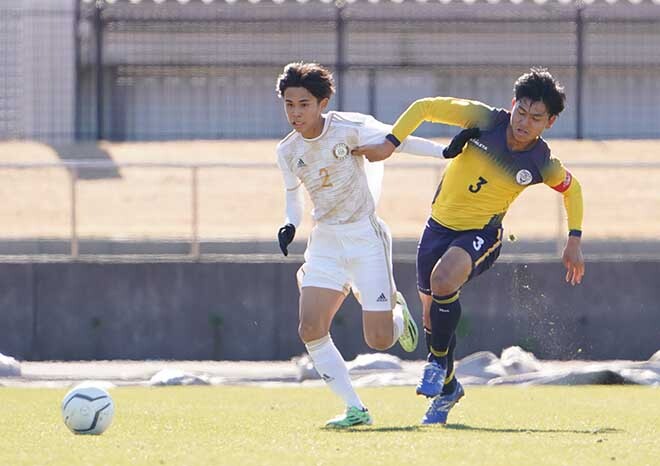 高校サッカー選手権１回戦photo 関東第一４ ０山辺 笠井のハットトリックで関東第一が山辺に快勝 サッカーダイジェストweb