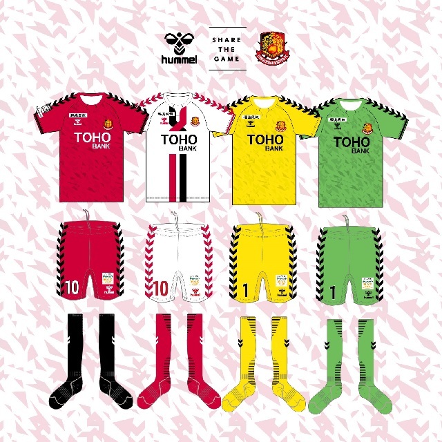 J3福島ユナイテッドfcが21シーズンの新ユニフォームを発表 サッカーダイジェストweb