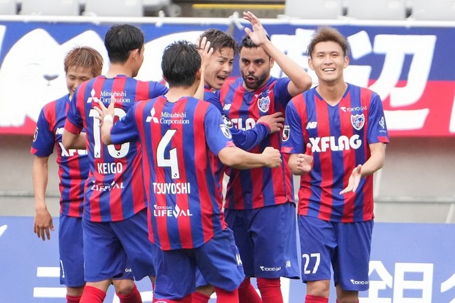Fc東京がd オリヴェイラのコントロールショットで2 1逆転勝利 仙台は泥沼の4連敗 サッカーダイジェストweb Fc東京がd オリヴェイラのコントロールショットで2 1逆転勝利 仙台は泥沼の4連敗 サッカーダイジェストweb