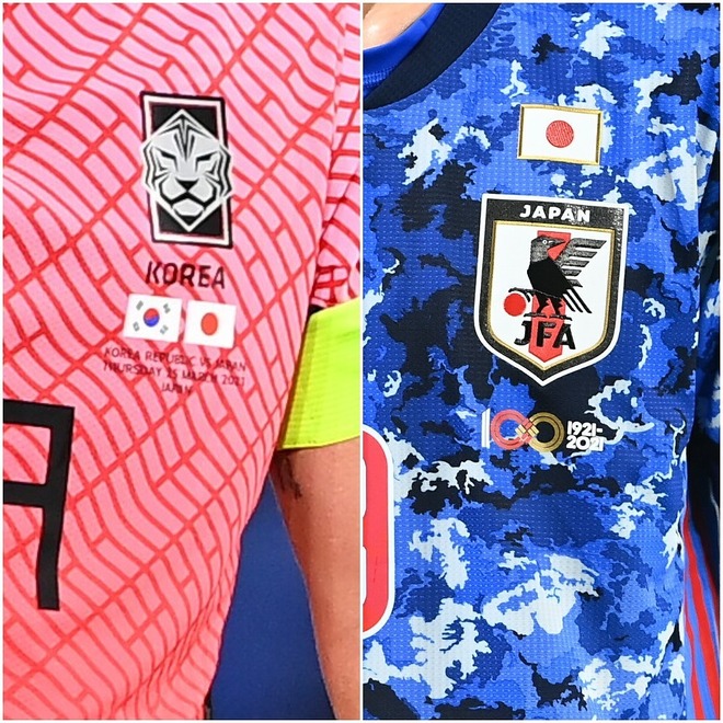 日本国旗なんてふざけるな 韓国代表ユニの胸元に刻まれた 世界基準 がまさかの大炎上 自尊心はどこへ サッカーダイジェストweb