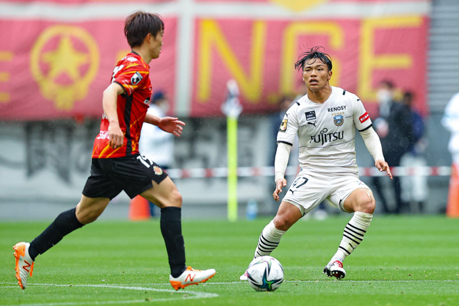Photo 試合開始3分で先制 復帰戦 でゴールラッシュの口火を切った旗手怜央を特集 サッカーダイジェストweb Photo 試合開始3分で先制 復帰戦 でゴールラッシュの口火を切った旗手怜央を特集 サッカーダイジェストweb
