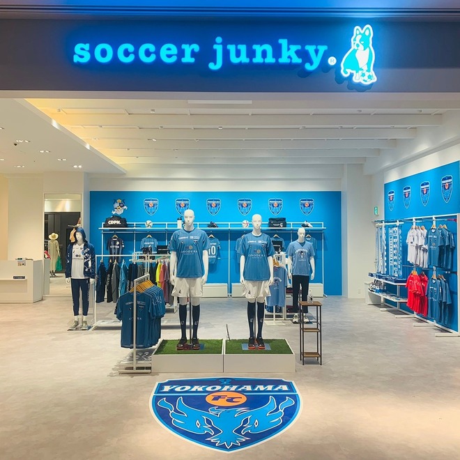 ららぽーと横浜に Soccer Junkyショップ With 横浜 Fc が期間限定でオープン サッカーダイジェストweb