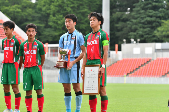 インターハイ予選埼玉決勝 正智深谷１ ０武南 ３年fw山口が意表を突くロングシュート １点を死守した正智深谷が７大会ぶりの本大会出場 サッカーダイジェストweb