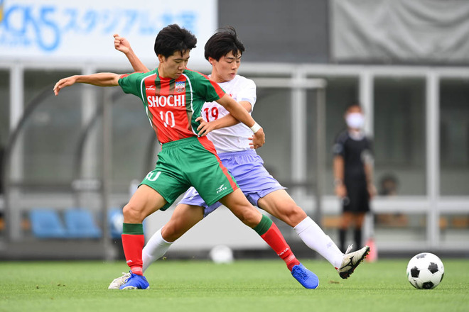 インターハイ予選埼玉決勝 正智深谷１ ０武南 ３年fw山口が意表を突くロングシュート １点を死守した正智深谷が７大会ぶりの本大会出場 サッカー ダイジェストweb