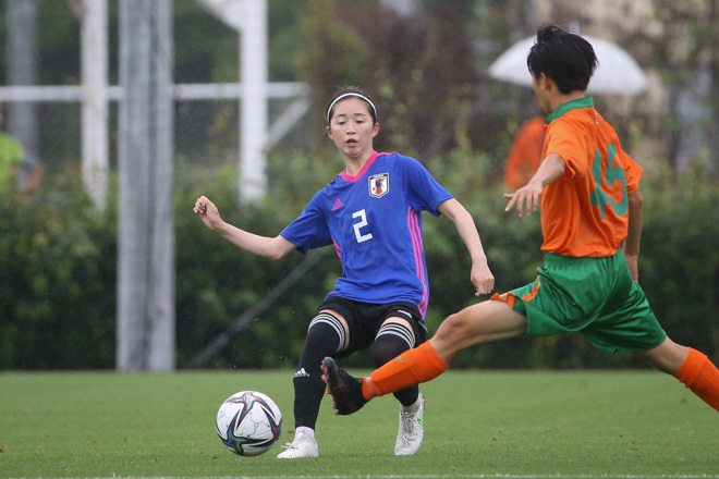 Photoなでしこジャパン練習試合 日本女子代表１ １八千代高校 先制点を許すも追いつき 男子高校生とドローに手応え サッカーダイジェストweb