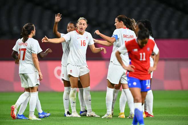 女子サッカー 懸命の反撃実らずチリが痛恨2連敗 ベッキー2発でカナダが今大会初勝利を掴む サッカーダイジェストweb 女子サッカー 懸命の反撃実らずチリが痛恨2連敗 ベッキー2発でカナダが今大会初勝利を掴む サッカーダイジェストweb