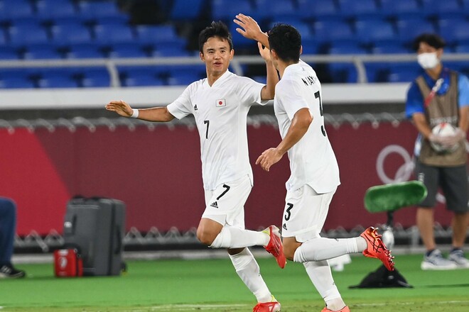 日本の至宝 久保建英が止まらない フランス戦で3試合連発となる先制弾 東京五輪 サッカーダイジェストweb 日本の至宝 久保建英が止まらない フランス戦で3試合連発となる先制弾 東京五輪 サッカーダイジェストweb
