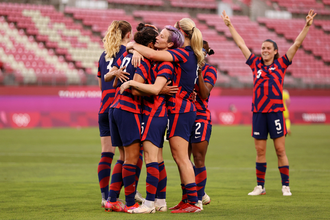 女子サッカー3位決定戦はアメリカ勝利 豪州との点の取り合いを制し 銅メダル獲得 東京五輪 サッカーダイジェストweb 女子サッカー3位決定戦はアメリカ勝利 豪州との点の取り合いを制し 銅メダル獲得 東京五輪 サッカーダイジェストweb